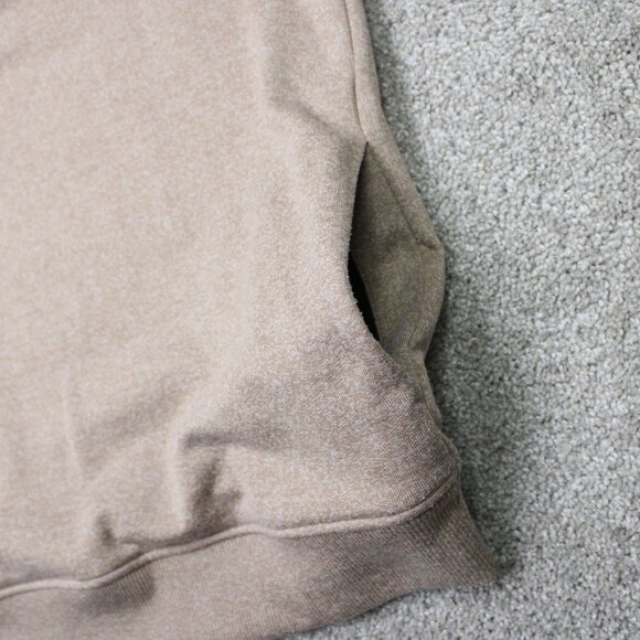 Travis Mathew Sweatshirt Mens Small Beige Hideaway 1/4 Zip Golf L/S Pullover - Picture 12 of 16